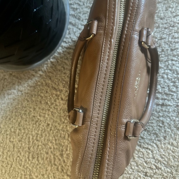 Coach Tan Leather Satchel - Picture 6 of 10
